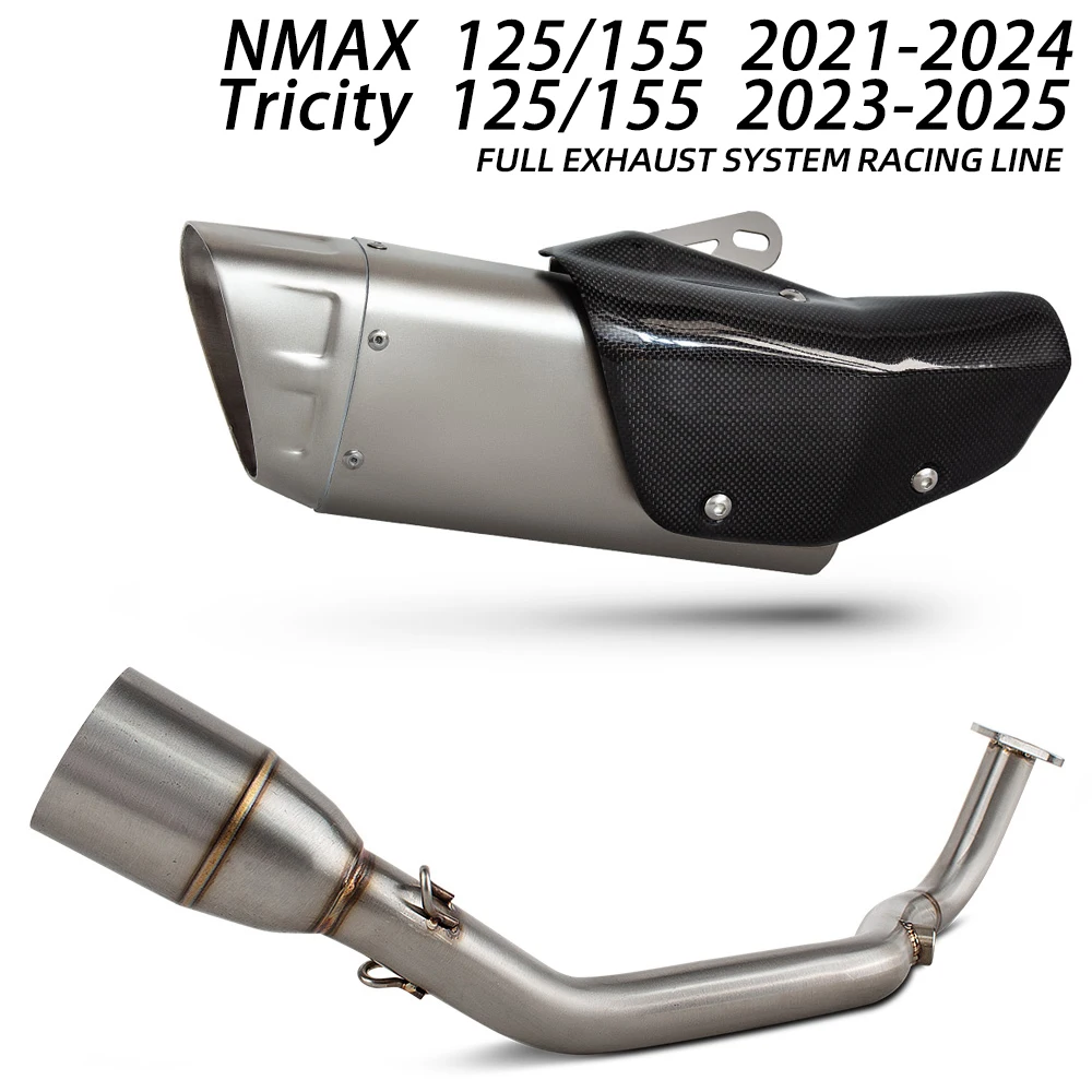 NMAX 125 Moto Exhaust Header pipe For Yamaha NMAX 125/155 2021-2024 Tricity 125/155 2023-2025 Motorcycle exhaust system Muffler
NMAX 125 Moto Exhaust Header pipe For Yamaha NMAX 125/155 2021-2024 Tricity 125/155 2023-2025 Motorcycle exhaust system Muffler
