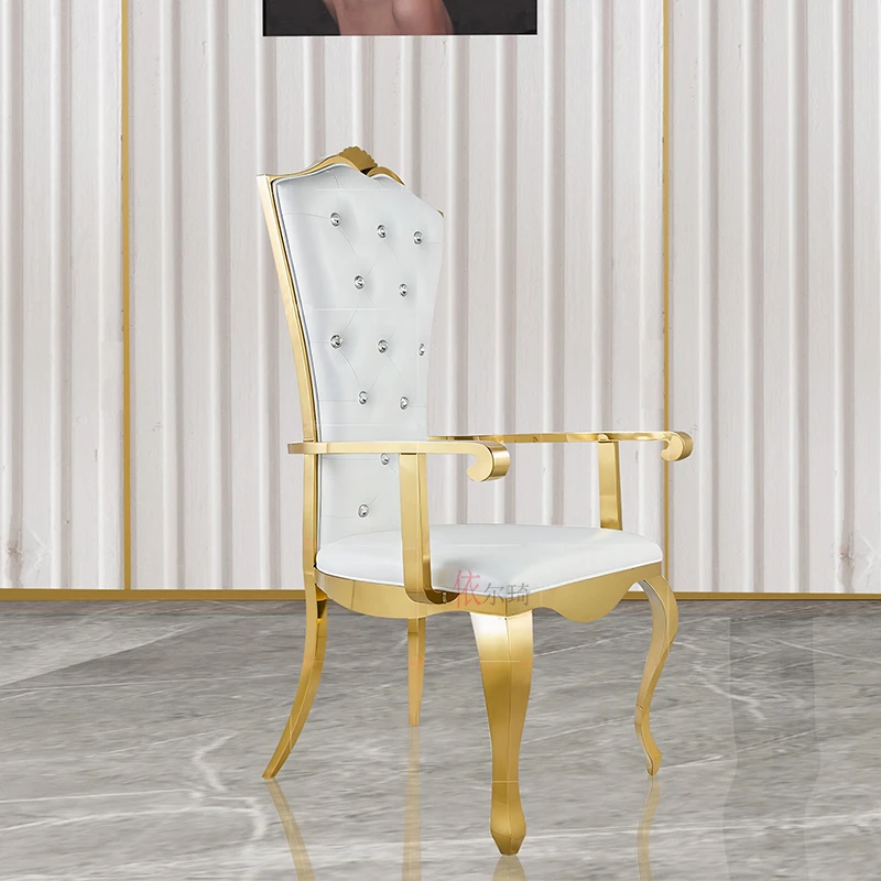 Light Luxury New Chinese Negotiation Chair Modern Simple Stainless Steel Household Leather Master Chair Model Room Leisure Armre
Light Luxury New Chinese Negotiation Chair Modern Simple Stainless Steel Household Leather Master Chair Model Room Leisure Armre