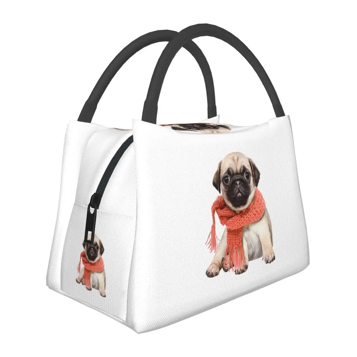 Winter Funny Fawn Pug Funny Dog Lover Insulated Lunch Bag for School Bento Storage Food Boxes Container Cooler Thermal Lunch Box
Winter Funny Fawn Pug Funny Dog Lover Insulated Lunch Bag for School Bento Storage Food Boxes Container Cooler Thermal Lunch Box