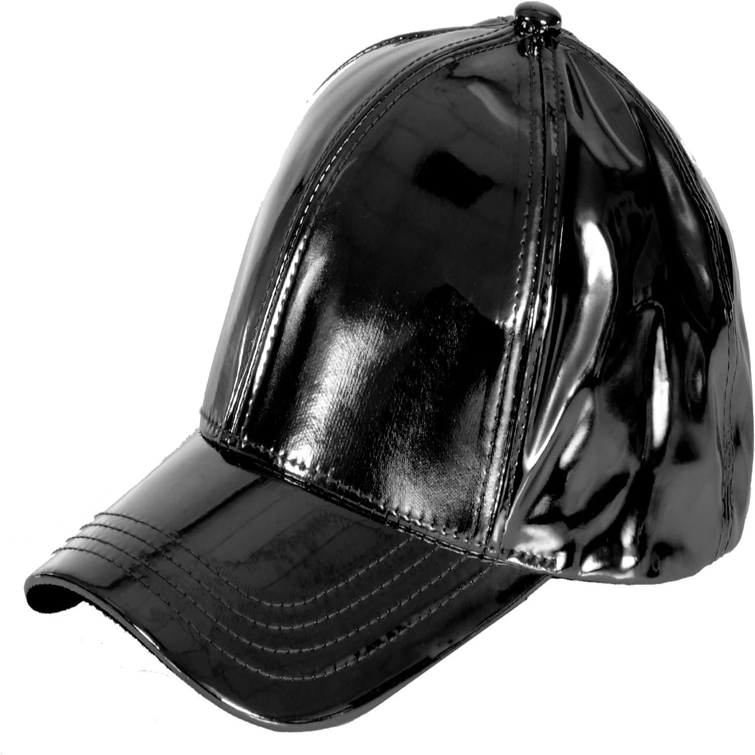 Elevate your fashion-forward style with this modern and sleek metallic sheen finish baseball cap by Gary. Achieve effortless ele
Elevate your fashion-forward style with this modern and sleek metallic sheen finish baseball cap by Gary. Achieve effortless ele