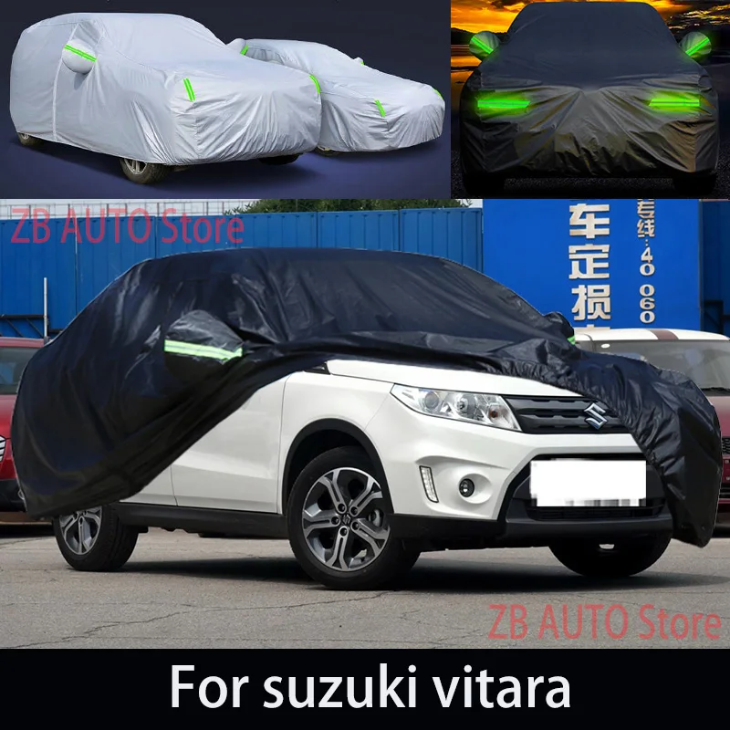 For suzuki vitara Outdoor Protection Full Car Covers Snow Cover Sunshade Waterproof Dustproof Exterior Car accessories
For suzuki vitara Outdoor Protection Full Car Covers Snow Cover Sunshade Waterproof Dustproof Exterior Car accessories