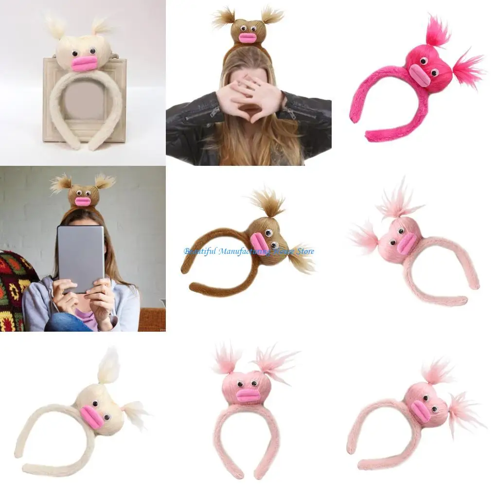 E56A Adorkable Furry Hair Bands Headband Funny Costume Clowns Headpiece
E56A Adorkable Furry Hair Bands Headband Funny Costume Clowns Headpiece