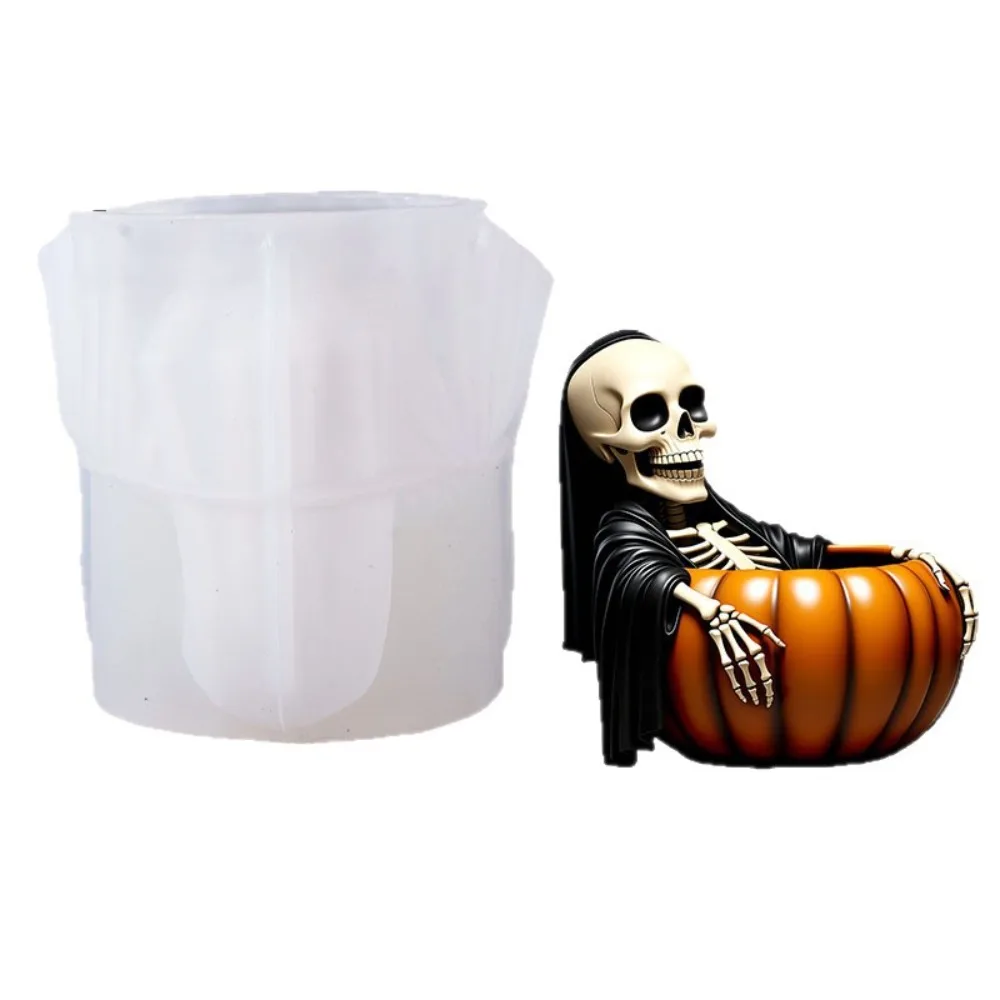 Skull Pumpkin Candle Cup Silicone Mold DIY Handmade Concrete Plaster Candle Jar Flowerpot Epoxy Resin Molds Home Décor
Skull Pumpkin Candle Cup Silicone Mold DIY Handmade Concrete Plaster Candle Jar Flowerpot Epoxy Resin Molds Home Décor