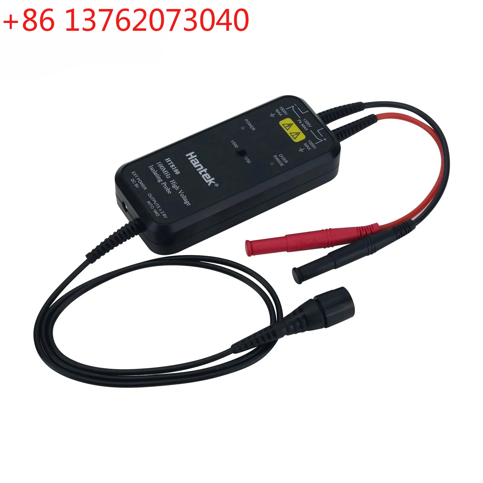 Maxgeek Hantek HT8100 Высоковольтный осциллограф 100 МГц Дифференциальный изоляционный прицел со светодиодным индикатором превышения давления
Maxgeek Hantek HT8100 Высоковольтный осциллограф 100 МГц Дифференциальный изоляционный прицел со светодиодным индикатором превышения давления