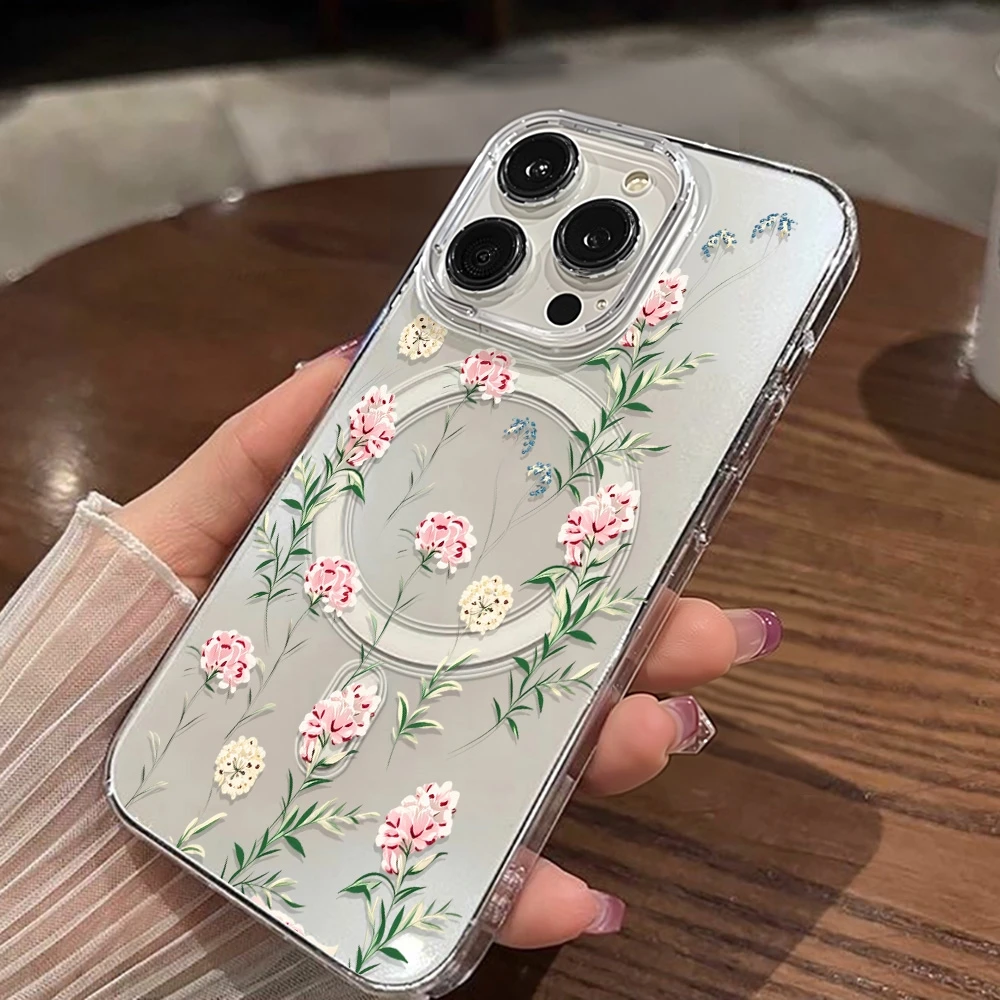 Pink Flower Clear Magnetic Case For Samsung A57 A56 A37 A36 A55 A54 A35 A26 A25 A17 A16 A07 A06 S26 S25 S24 Ultra S23 FE Cover
Pink Flower Clear Magnetic Case For Samsung A57 A56 A37 A36 A55 A54 A35 A26 A25 A17 A16 A07 A06 S26 S25 S24 Ultra S23 FE Cover