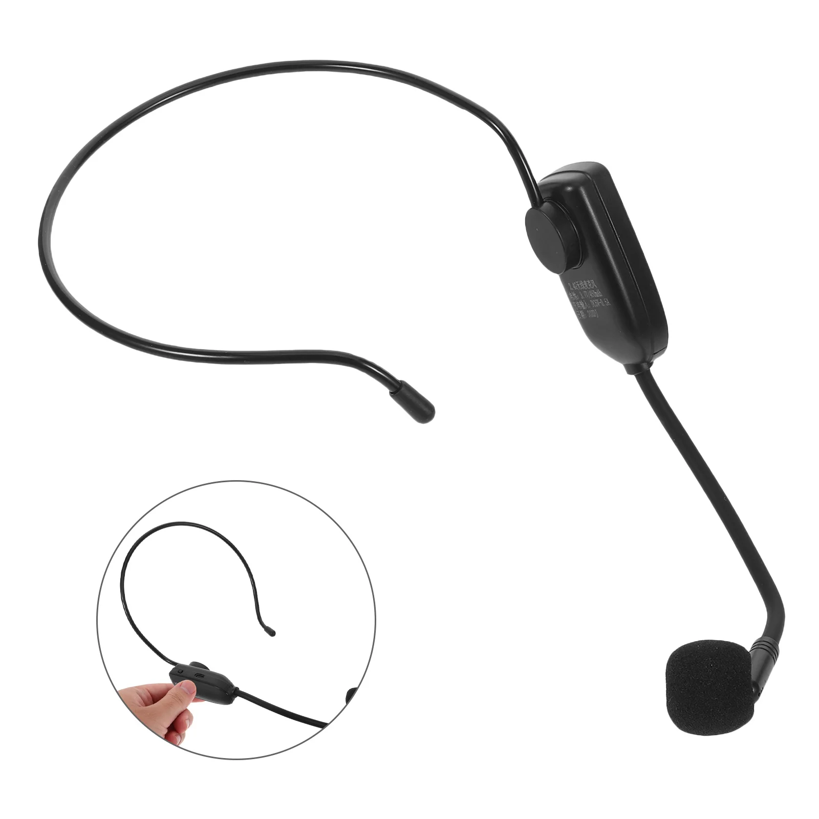 1Set Wireless Microphone System Portable Rechargeable Wireless Bodypack Transmitter Headset Mic for Teachers Speakers Teaching
1Set Wireless Microphone System Portable Rechargeable Wireless Bodypack Transmitter Headset Mic for Teachers Speakers Teaching