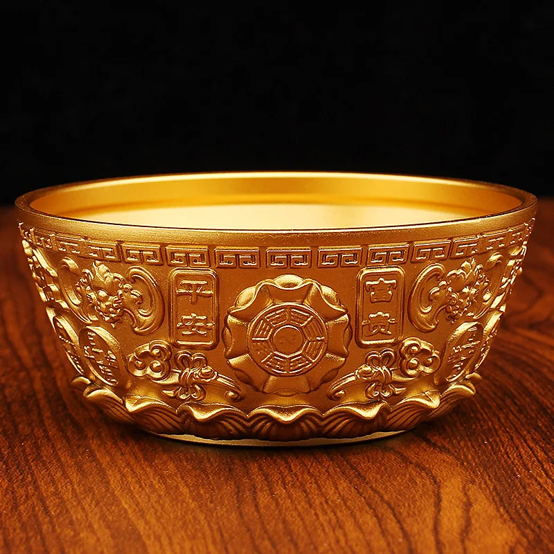 Brass Lotus Wealth Basin Money Pot Home Solid Brass Cylinder Gift Living Room Pure Copper Ornament Factory Wholesale
Brass Lotus Wealth Basin Money Pot Home Solid Brass Cylinder Gift Living Room Pure Copper Ornament Factory Wholesale