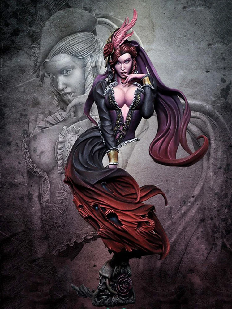 Unassambled 1/9 modern fantasy woman bust Resin figure miniature model kits Unpainted
Unassambled 1/9 modern fantasy woman bust Resin figure miniature model kits Unpainted