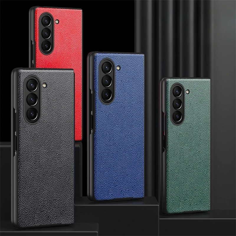Luxury For Samsung Galaxy Z Fold 7 Z Flip 7 FE Litchi Grain Genuine Leather Case Cover Back Coque Shockproof Funda
Luxury For Samsung Galaxy Z Fold 7 Z Flip 7 FE Litchi Grain Genuine Leather Case Cover Back Coque Shockproof Funda