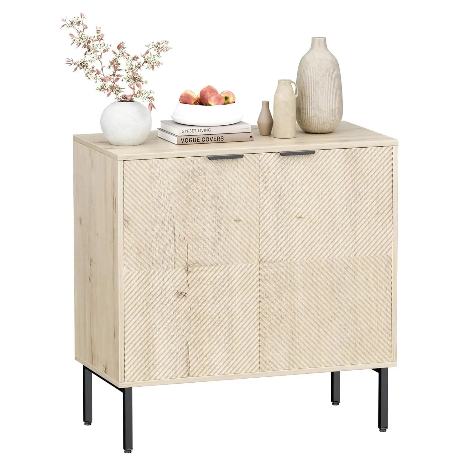 Fluted Sideboard Buffet Cabinet Storage Adjustable Shelves Living Room Dining Entryway White Oak 1 PCS,Customized
Fluted Sideboard Buffet Cabinet Storage Adjustable Shelves Living Room Dining Entryway White Oak 1 PCS,Customized