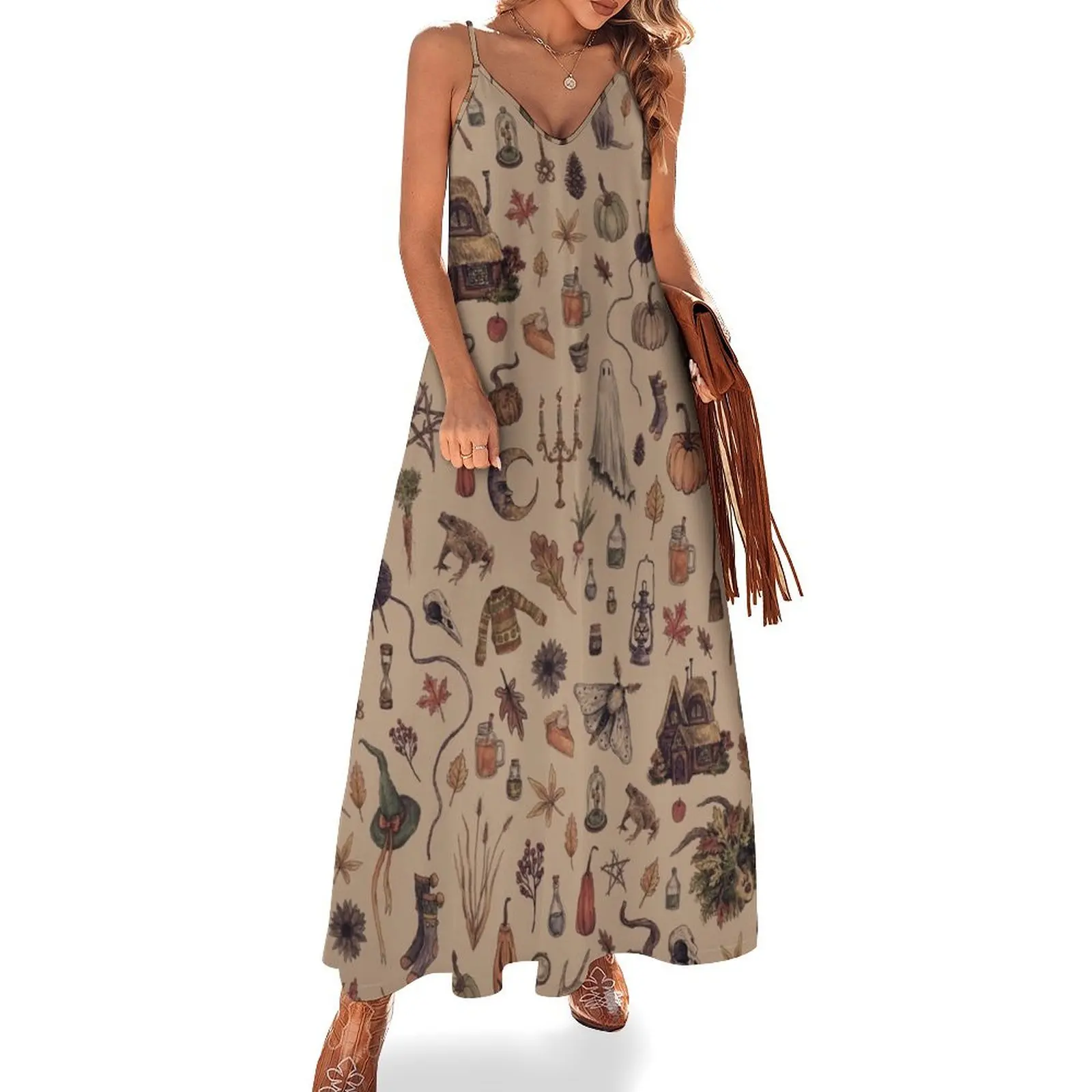 Rustic Brown Cozy Crone Sleeveless Long Dress luxury women's party dress evening prom dress summer 2025 women cute
Rustic Brown Cozy Crone Sleeveless Long Dress luxury women's party dress evening prom dress summer 2025 women cute