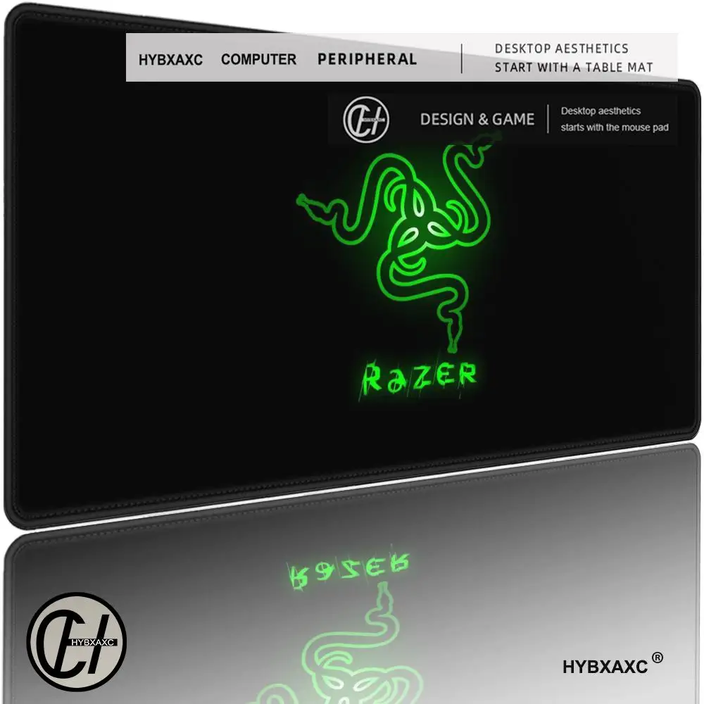 Razer Mouse Pad Gamer Notebook Games Mouse Pad XXL Keyboard Pad Large Mousepad New Razer Mouse Mat Gaming Desk Mat For LOL XAXC