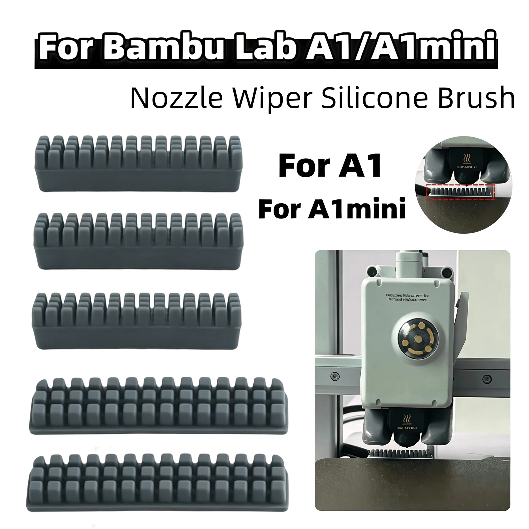 For Bambu Lab A1 series 3D Printer Parts Nozzle wiping kit Efficient cleaning for Bambu A1/ A1 MINI 3D Printer Accessories
For Bambu Lab A1 series 3D Printer Parts Nozzle wiping kit Efficient cleaning for Bambu A1/ A1 MINI 3D Printer Accessories