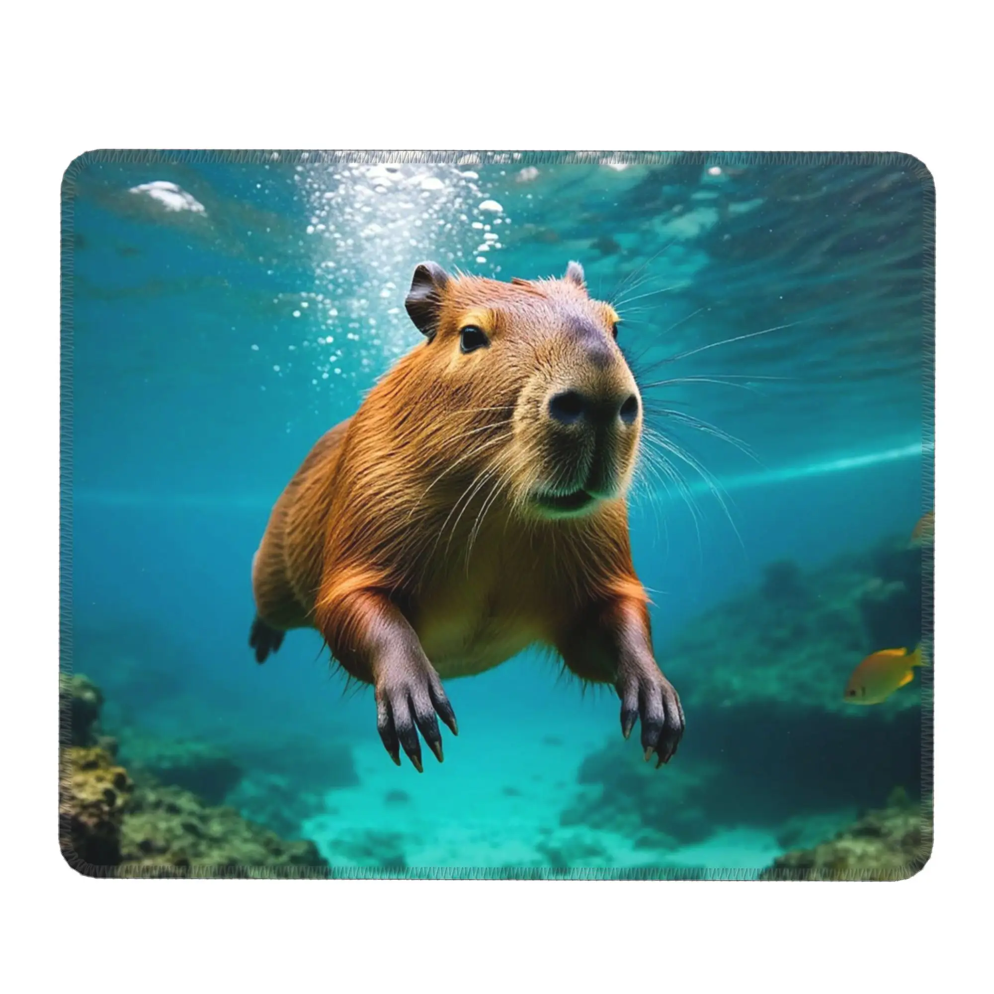 Adorable Underwater Capybara Mouse Pad Computer Keyboard Mouse Mat Gaming PC Laptop Desk Mat Office Accessories Table Mats
Adorable Underwater Capybara Mouse Pad Computer Keyboard Mouse Mat Gaming PC Laptop Desk Mat Office Accessories Table Mats