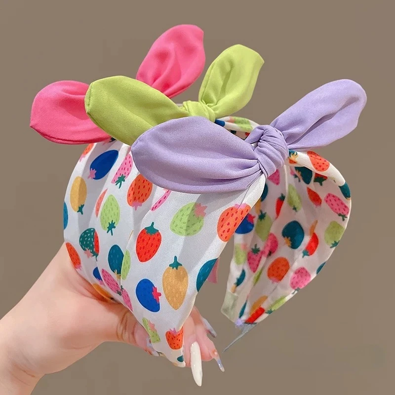 Girls' 3D Bunny Ear Melody Fabric Headbands, Non-slip & No Headache, Cute Cartoon Style, Perfect ,Kid-friendly Hair Accessories
Girls' 3D Bunny Ear Melody Fabric Headbands, Non-slip & No Headache, Cute Cartoon Style, Perfect ,Kid-friendly Hair Accessories