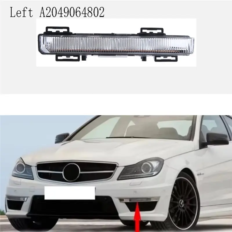 【Top Sale !!】Car Daytime Running Light Front Bumper Light For C-CLASS W204 S204 2007-2014
【Top Sale !!】Car Daytime Running Light Front Bumper Light For C-CLASS W204 S204 2007-2014