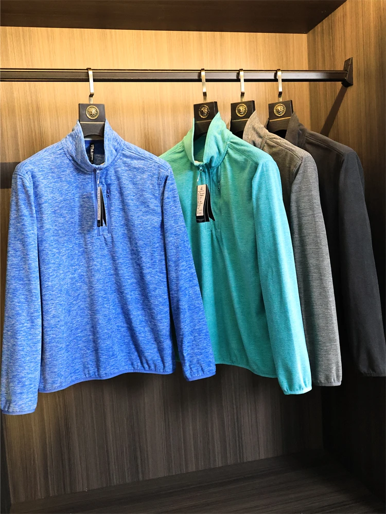 Men's Fleece Lined Half Zip Thermal T-Shirt Pure Color Fashion Urban Style Long Sleeve Loose Fit Modern Neck Design Sport Sce...
Men's Fleece Lined Half Zip Thermal T-Shirt Pure Color Fashion Urban Style Long Sleeve Loose Fit Modern Neck Design Sport Sce...