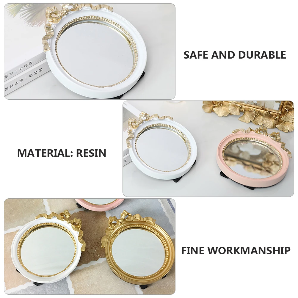Portable Makeup Mirror Vanity Cute Compact Mirrors Single Round Handle for Women Small Circular
Portable Makeup Mirror Vanity Cute Compact Mirrors Single Round Handle for Women Small Circular