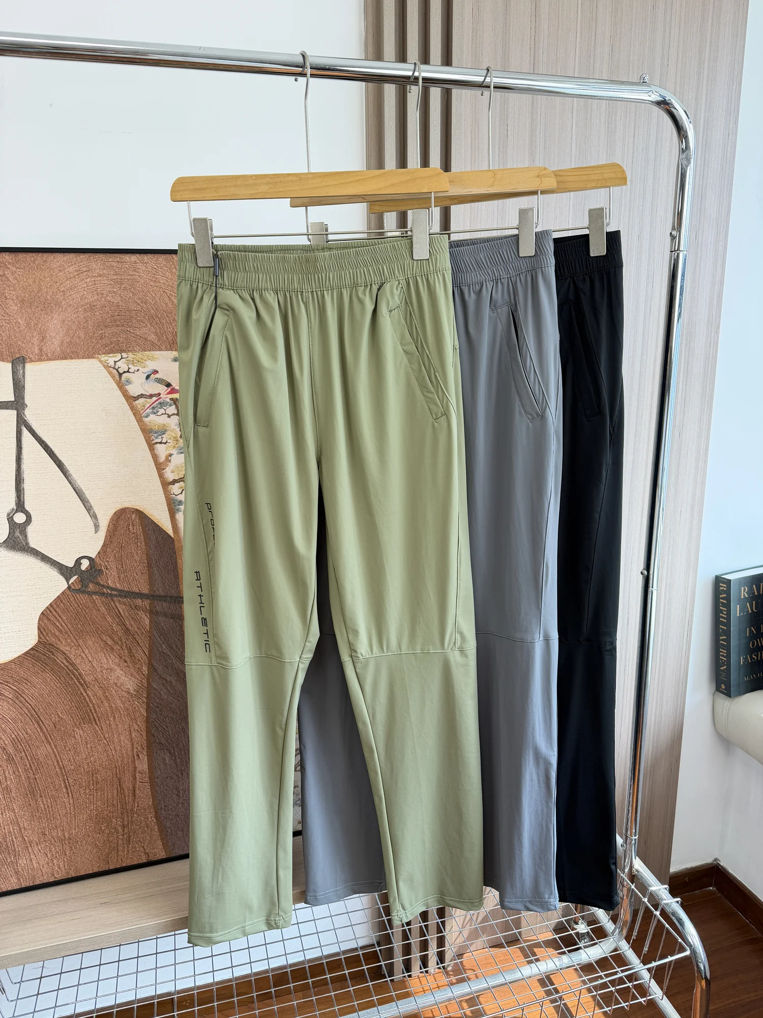 Quick Dry Breathable Lightweight Elastic Sports Casual Pants for Men Straight Leg mid Waist Spring Summer Fashionable
Quick Dry Breathable Lightweight Elastic Sports Casual Pants for Men Straight Leg mid Waist Spring Summer Fashionable