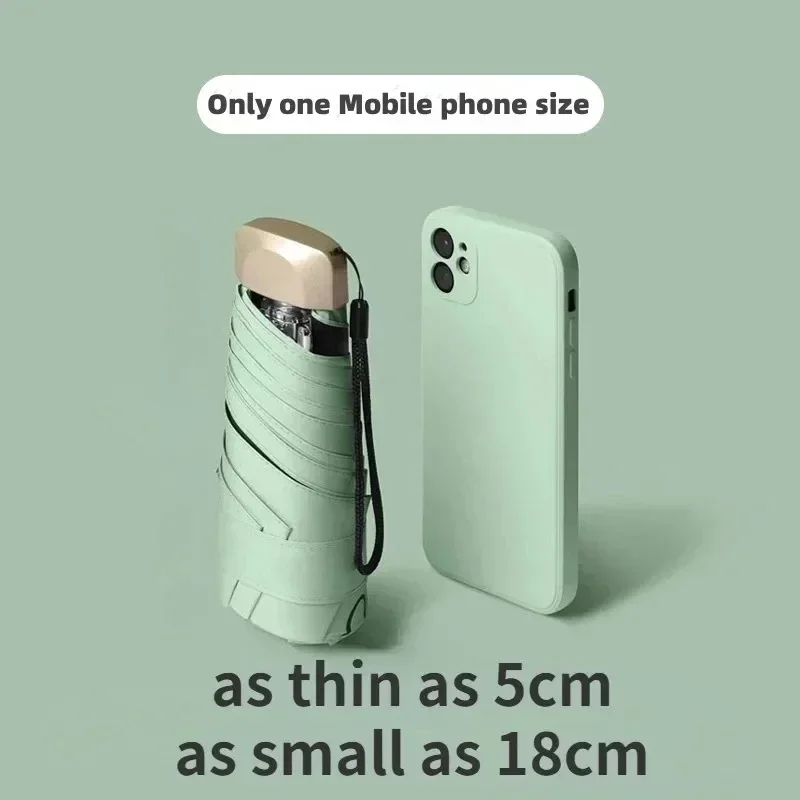 Скидка 55%, мини-зонт от солнца, маленький карманный зонт от дождя, виниловый складной УФ-защита от ультрафиолета, солнцезащитный козырек, карманный зонтик от солнца, капсула
Скидка 55%, мини-зонт от солнца, маленький карманный зонт от дождя, виниловый складной УФ-защита от ультрафиолета, солнцезащитный козырек, карманный зонтик от солнца, капсула