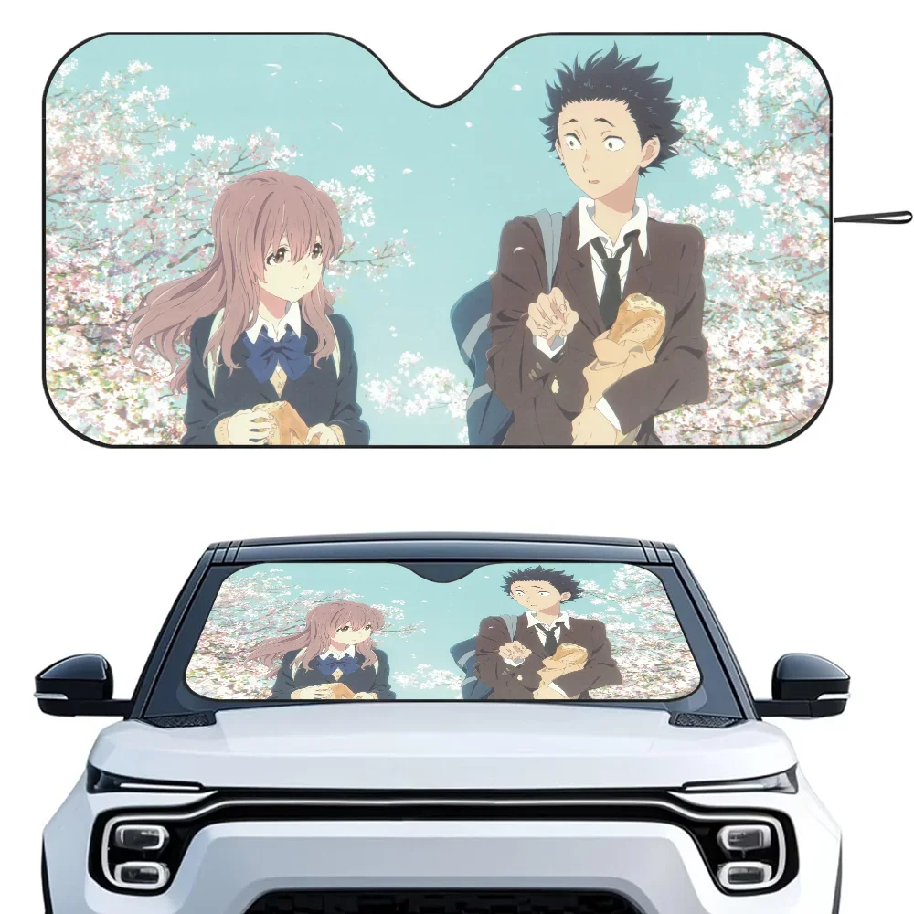 A S-Silent Voice Car SunSha Heat-insulating Aluminum Film Windshield Sunshas UV Rays Blocks Car Sun Visor Protector
A S-Silent Voice Car SunSha Heat-insulating Aluminum Film Windshield Sunshas UV Rays Blocks Car Sun Visor Protector