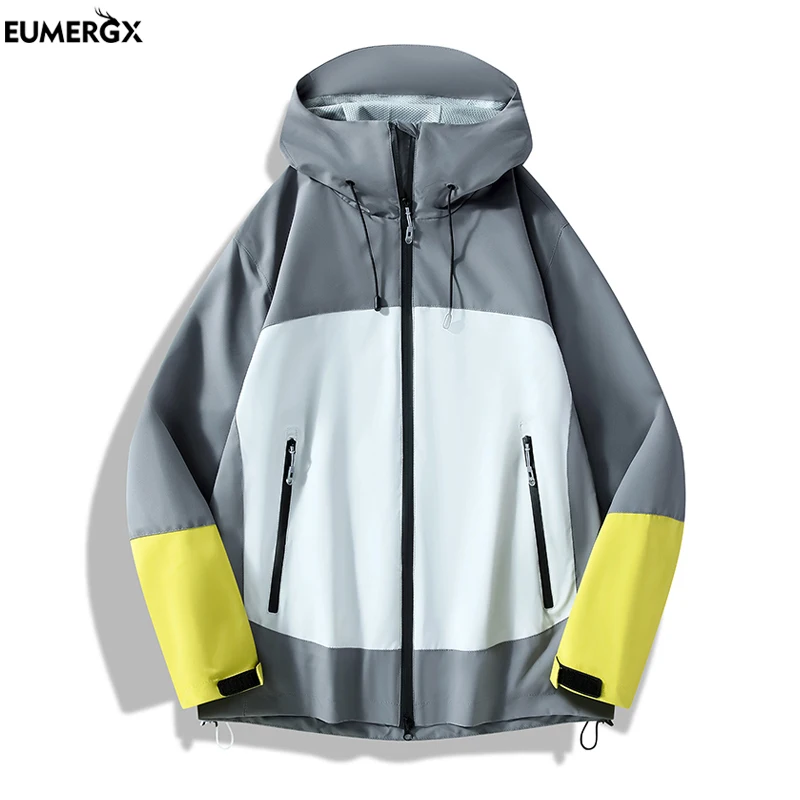 EUMERGX Unisex Soft Waterproof Jacket Lightweight Windproof Hiking Coat Outdoor Sports Breathable Raincoat for Running Camping
EUMERGX Unisex Soft Waterproof Jacket Lightweight Windproof Hiking Coat Outdoor Sports Breathable Raincoat for Running Camping