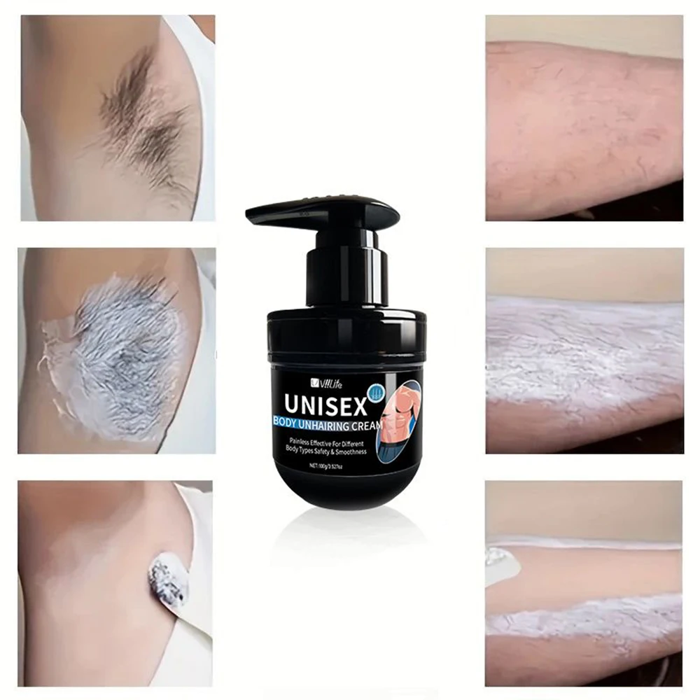Vliife Men's Hair Removal Cream Nourishing Painless Non Irritating Growth Inhibitor Smooth Portable Body Hair Removal Lotion
Vliife Men's Hair Removal Cream Nourishing Painless Non Irritating Growth Inhibitor Smooth Portable Body Hair Removal Lotion