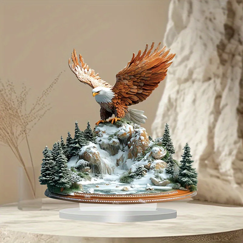 Eagle Aoju Mountain Forest Eagle Desktop Ornament Sauce Desktop Decoration Living Room Bedroom Decoration Ornament Pendant
Eagle Aoju Mountain Forest Eagle Desktop Ornament Sauce Desktop Decoration Living Room Bedroom Decoration Ornament Pendant