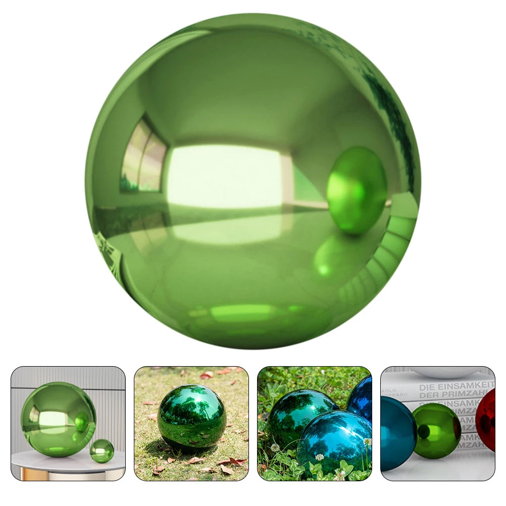 2pcs Mirror Surface Reflective Ball Stainless Steel Gazing Sphere Outdoor Decoration Garden Reflective Globe Outdoor Decorative
2pcs Mirror Surface Reflective Ball Stainless Steel Gazing Sphere Outdoor Decoration Garden Reflective Globe Outdoor Decorative