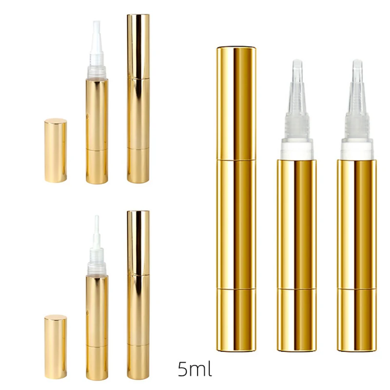 5ML Gold Twisting Type Lip Oil Tubes Empty Liquid Makeup Mascara Concealer Pens Concealer Nutrition Oil Separate Tube Bottles
5ML Gold Twisting Type Lip Oil Tubes Empty Liquid Makeup Mascara Concealer Pens Concealer Nutrition Oil Separate Tube Bottles