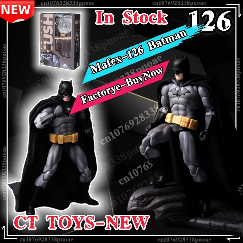 В наличии: Фигурка Бэтмена Hush Mafex 126, черная версия, DC, аниме, коллекционная модель, подарок для детей
В наличии: Фигурка Бэтмена Hush Mafex 126, черная версия, DC, аниме, коллекционная модель, подарок для детей