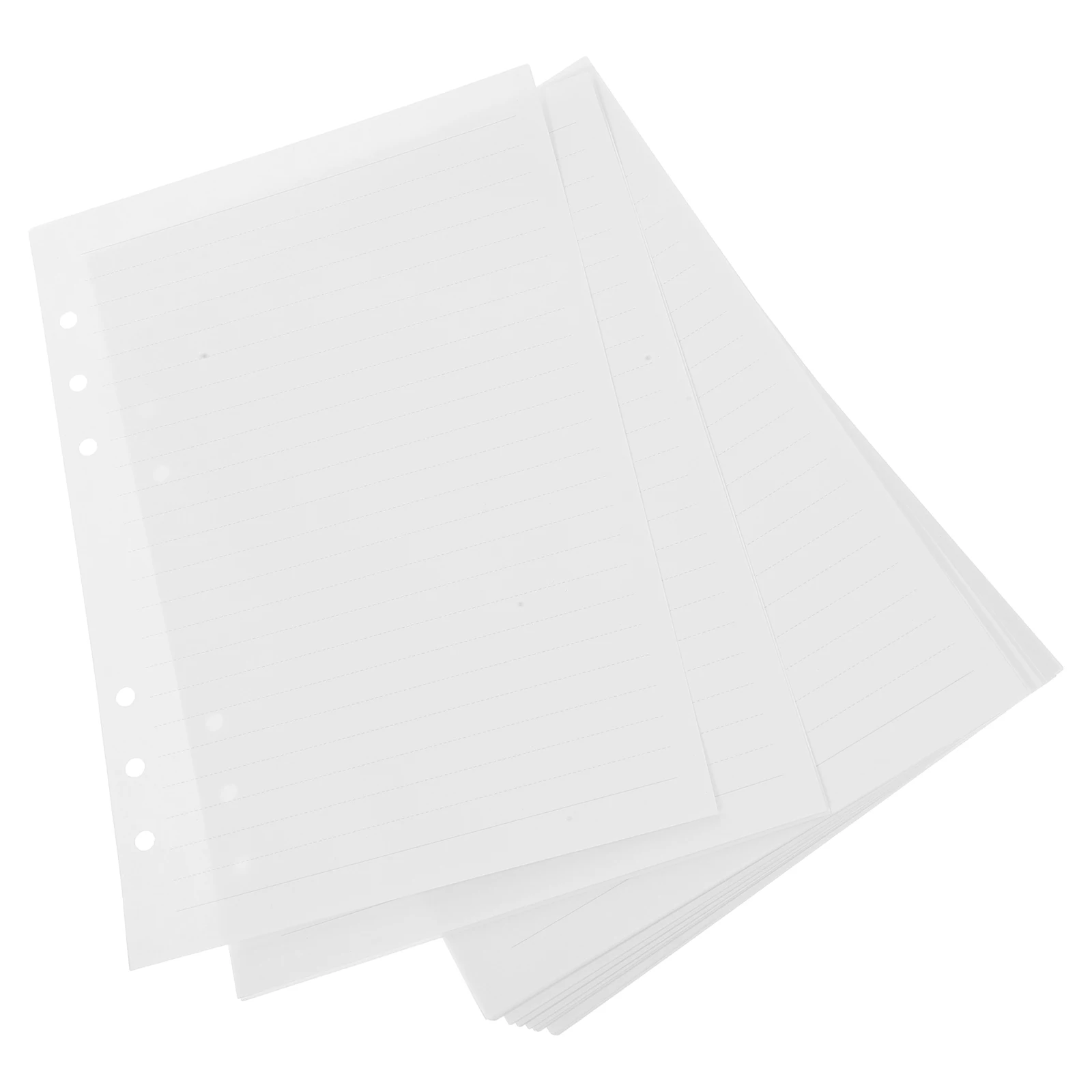 80 Sheets A5 Notebook Refill Paper 6 Holes Loose Leaf Planner Inserts Thick Ivory Writing Paper for Students Office Travel Diary
80 Sheets A5 Notebook Refill Paper 6 Holes Loose Leaf Planner Inserts Thick Ivory Writing Paper for Students Office Travel Diary