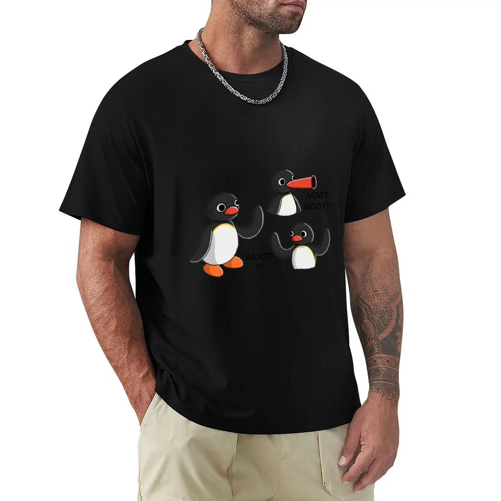 Pingu Noot T-Shirt luxury clothing labubu oversize t-shirts man gifts for boyfriend outfits for men
Pingu Noot T-Shirt luxury clothing labubu oversize t-shirts man gifts for boyfriend outfits for men