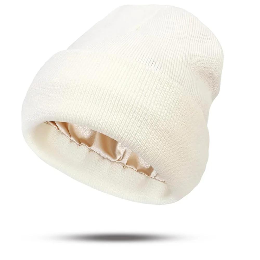 Unisex Winter Silk Lining Slouchy Warm Cap Satin Lined Anti Static Beanie Hat
Unisex Winter Silk Lining Slouchy Warm Cap Satin Lined Anti Static Beanie Hat