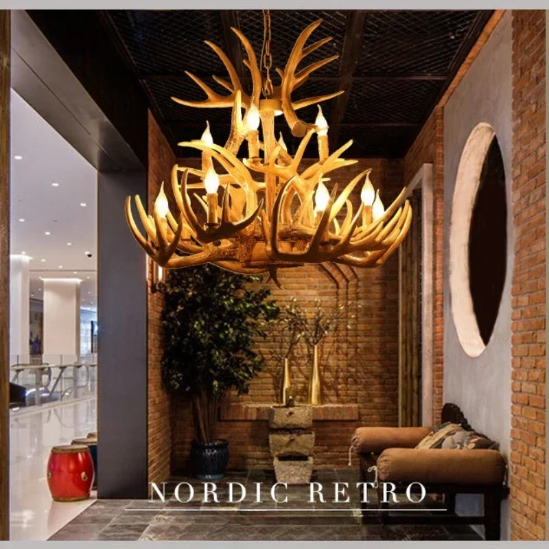 Christmas Style Antler Deer Chandelier for Living Room Loft Large Resin Deer Hanging Lamp Fixture Farmhouse BIg Hanging Light
Christmas Style Antler Deer Chandelier for Living Room Loft Large Resin Deer Hanging Lamp Fixture Farmhouse BIg Hanging Light