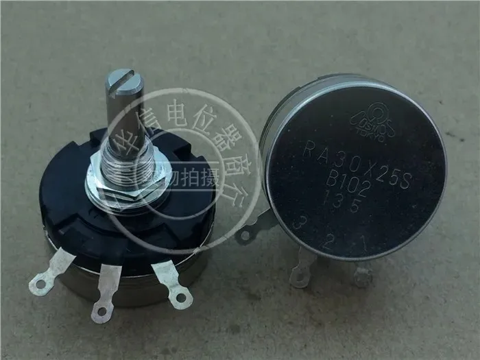 OPHDAMCosmos Tokyo RA30X 25S B102 B1K одиночный потенциометр с проволочной обмоткой
OPHDAMCosmos Tokyo RA30X 25S B102 B1K одиночный потенциометр с проволочной обмоткой