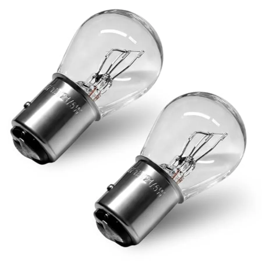 2 PCS 2357 Halogen Bulbs, 12V P21/5W 1157 2057 7528 BAY15D Turn Signal Light Replacement Bulb, Universal Halogen Lamp Brake Tai
2 PCS 2357 Halogen Bulbs, 12V P21/5W 1157 2057 7528 BAY15D Turn Signal Light Replacement Bulb, Universal Halogen Lamp Brake Tai