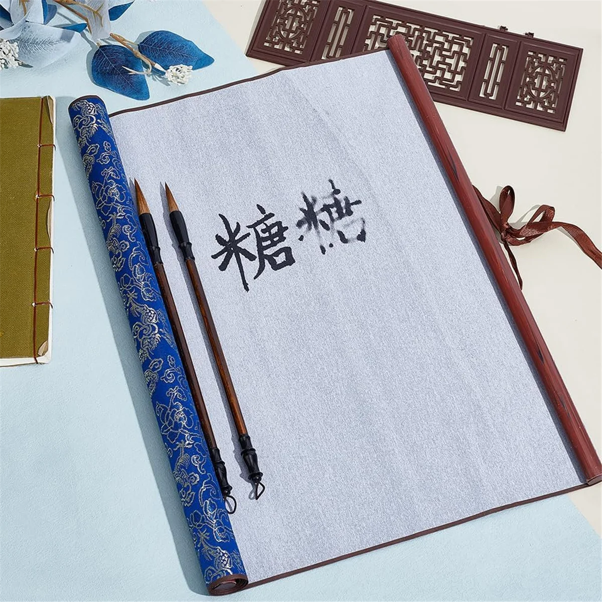 ABFKW No Ink Chinese Calligraphy Practice Set Water Writing Cloth Scrolls Chinese Traditional for Beginners Practice Style 1
ABFKW No Ink Chinese Calligraphy Practice Set Water Writing Cloth Scrolls Chinese Traditional for Beginners Practice Style 1
