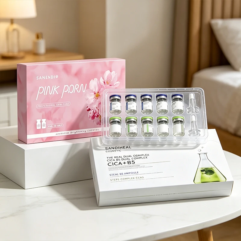 Pink PDRN Brightening Ampoule + CICA B5 Centella Repair Serum Set Skin Radiance Calming Sensitive Skin Facial Skincare Kit
Pink PDRN Brightening Ampoule + CICA B5 Centella Repair Serum Set Skin Radiance Calming Sensitive Skin Facial Skincare Kit