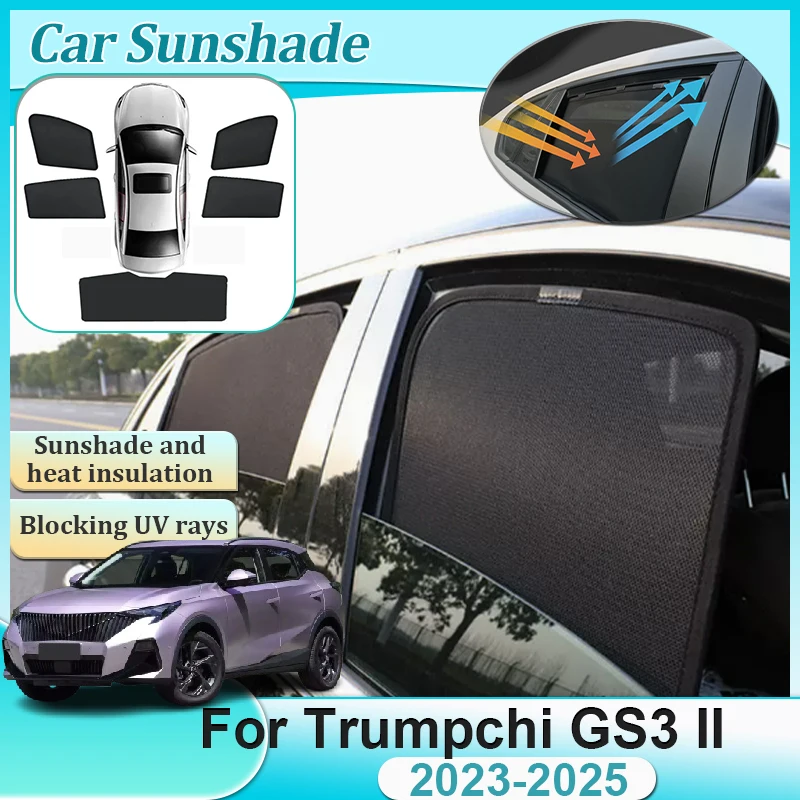Для Trumpchi GS3 II GAC Emzoom MK2 2023 2024 2025 Магнитный солнцезащитный козырек на лобовое стекло, анти-УФ-инструменты, автомобильные аксессуары
Для Trumpchi GS3 II GAC Emzoom MK2 2023 2024 2025 Магнитный солнцезащитный козырек на лобовое стекло, анти-УФ-инструменты, автомобильные аксессуары