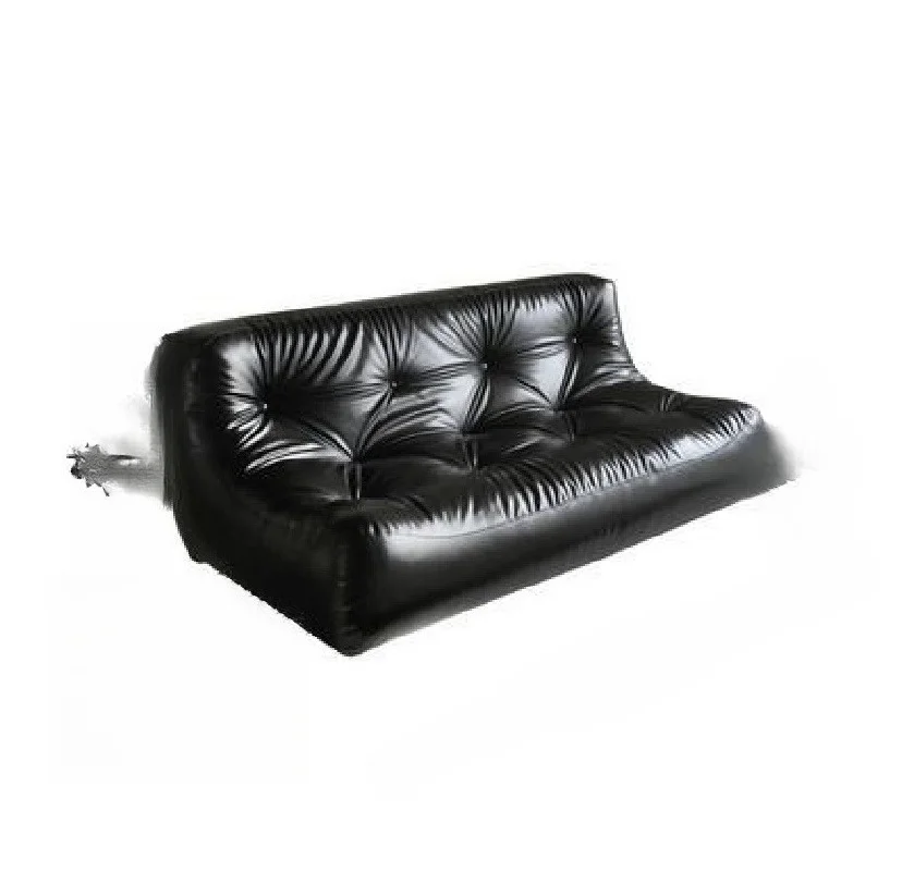 Ретро черный кожаный арт-диван для небольшой квартиры, отеля
Ретро черный кожаный арт-диван для небольшой квартиры, отеля