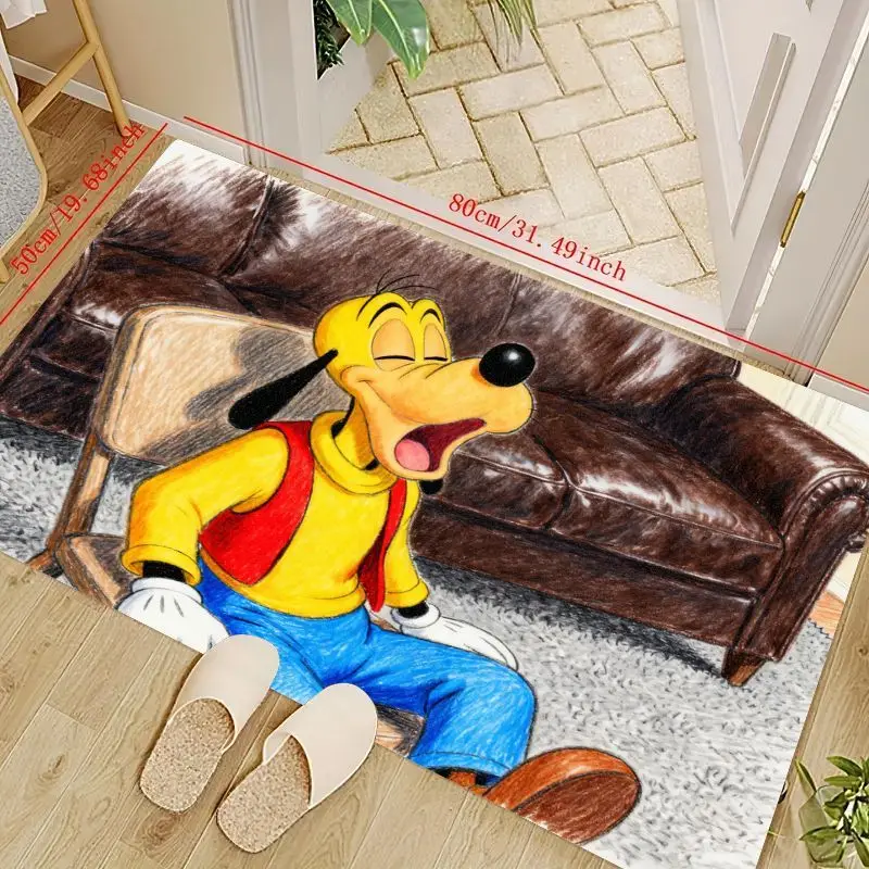 1 шт. Коврик для пола с персонажем мультфильма Диснея Гуфи, забавный коврик для собаки Yawning для гостиной, детской комнаты, спальни, домашний декор, противоскользящий
1 шт. Коврик для пола с персонажем мультфильма Диснея Гуфи, забавный коврик для собаки Yawning для гостиной, детской комнаты, спальни, домашний декор, противоскользящий