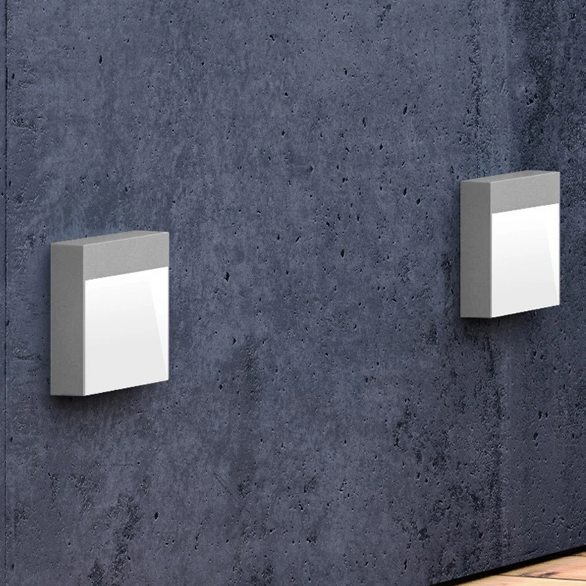 Modern LED Foot lights Wall Corner Lamps Outdoor Waterproof Corridors Courtyards Stairs Lights Step Lights Side Wall Lights
Modern LED Foot lights Wall Corner Lamps Outdoor Waterproof Corridors Courtyards Stairs Lights Step Lights Side Wall Lights