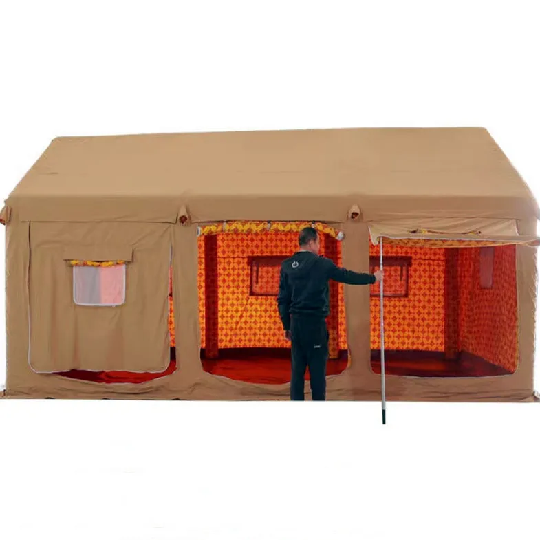 Equipment Smart Library Customized Middle East Air Tent Eastern Brown Glamping Inflatable Tent
Equipment Smart Library Customized Middle East Air Tent Eastern Brown Glamping Inflatable Tent