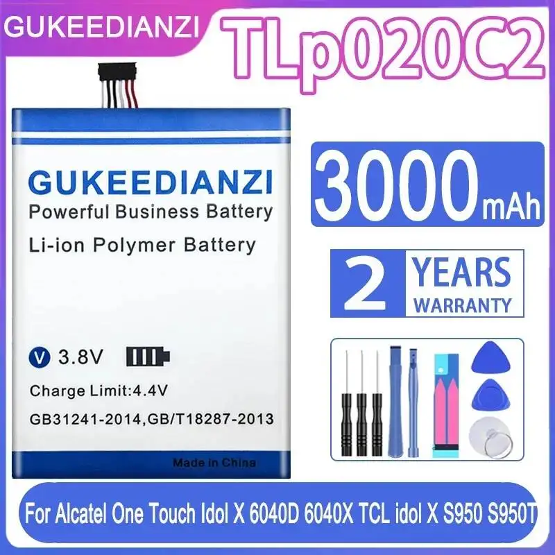 Tlp020c2 Stable 3000Mah Mobile Phone Battery For Alcatel One Touch Idol X 6040D 6040X Tcl S950 S950T
Tlp020c2 Stable 3000Mah Mobile Phone Battery For Alcatel One Touch Idol X 6040D 6040X Tcl S950 S950T