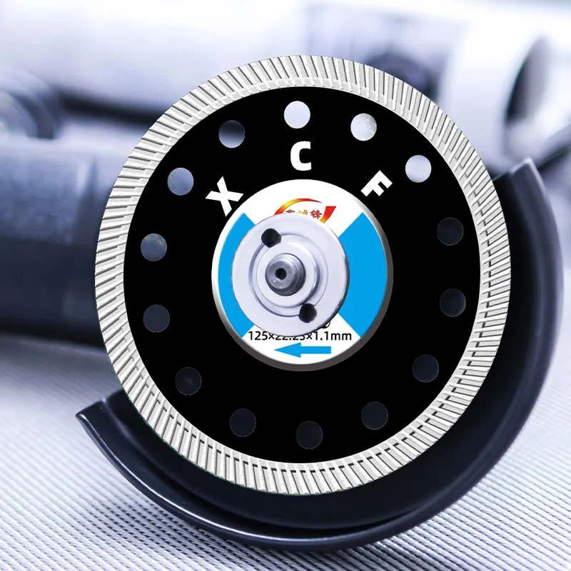 Xinchengfeng Tile Cut Blades Diamond Turbo Disc For Ceramic Vitrified Tile And High Efficiency Building Cutting Work
Xinchengfeng Tile Cut Blades Diamond Turbo Disc For Ceramic Vitrified Tile And High Efficiency Building Cutting Work