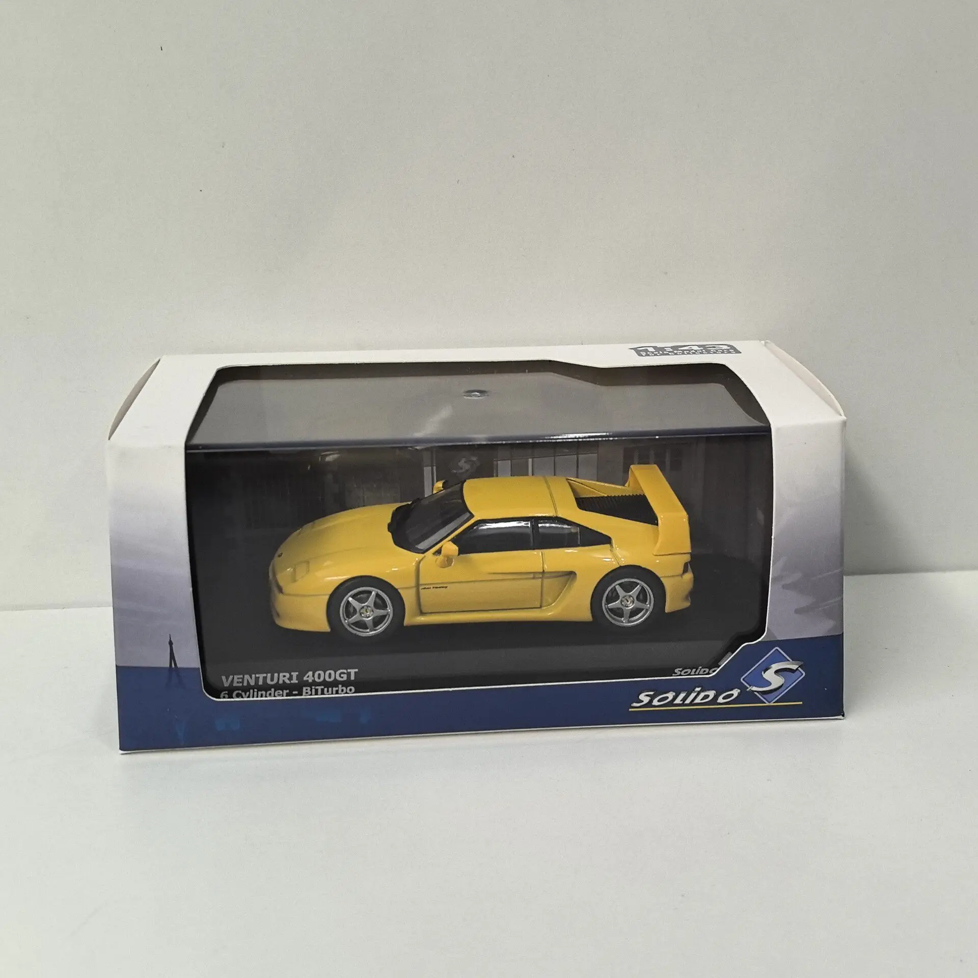 Diecast SOLIDO 1/43 Scale VENTURI 400GT 4p Alloy Car Model
Diecast SOLIDO 1/43 Scale VENTURI 400GT 4p Alloy Car Model