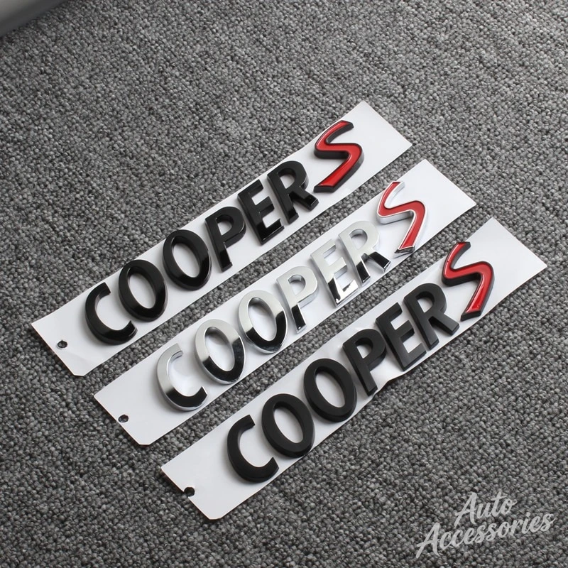 3D ABS Car Badge Trunk Stickers Chrome Letters Modified Decal For MINI Cooper S R53 R56 F55 F56 F65 R52 R57 R60 R58 Accessories
3D ABS Car Badge Trunk Stickers Chrome Letters Modified Decal For MINI Cooper S R53 R56 F55 F56 F65 R52 R57 R60 R58 Accessories