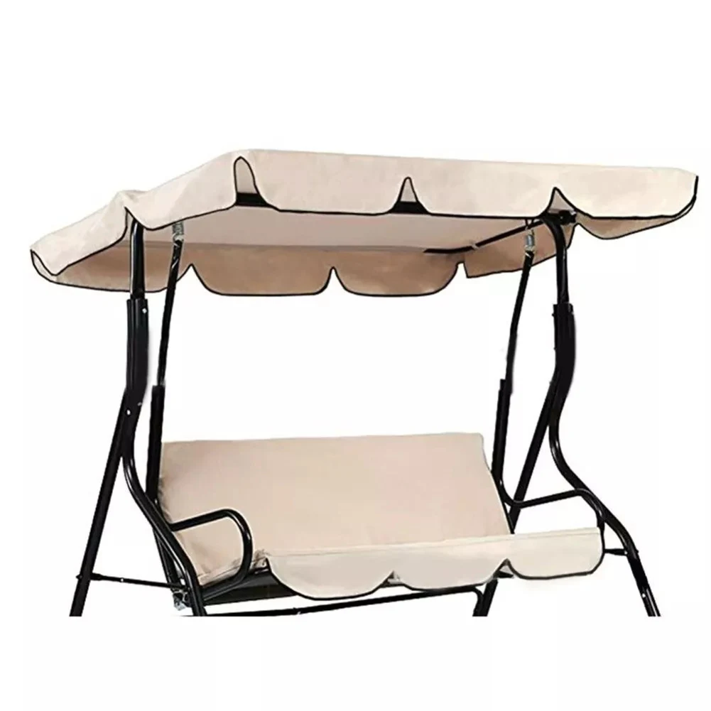 3-Seat Swing Canopy Garden Swing Chair Cover For Yard Reinforced Corners Replacement Top Cover Wide Application
3-Seat Swing Canopy Garden Swing Chair Cover For Yard Reinforced Corners Replacement Top Cover Wide Application