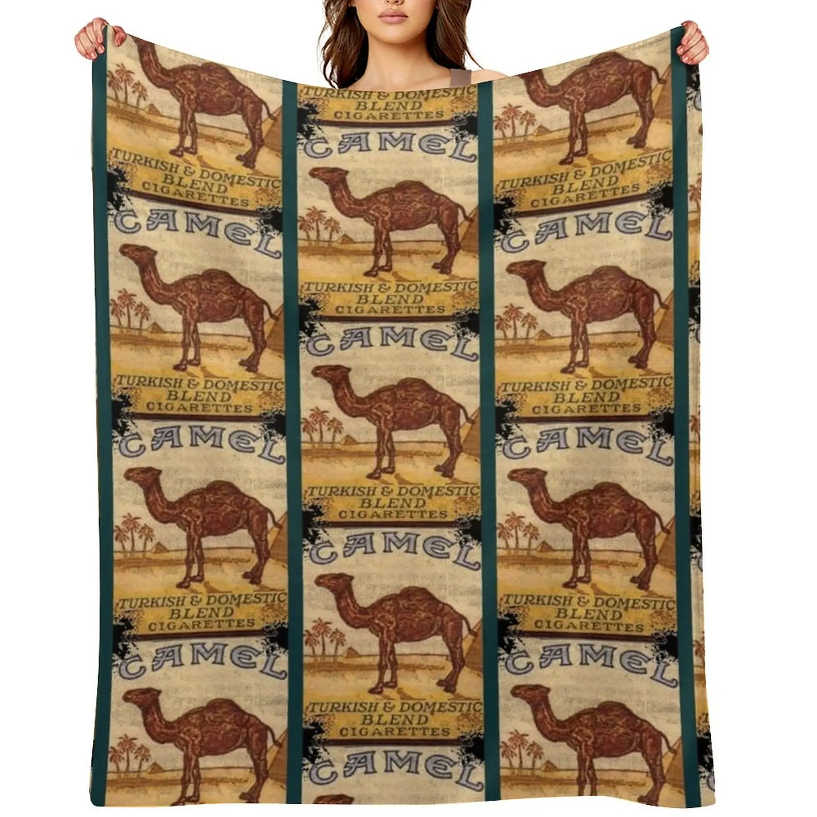 Camel Cigarettes Throw Blanket Tourist for sofa Bed Luxury Brand Blankets
Camel Cigarettes Throw Blanket Tourist for sofa Bed Luxury Brand Blankets